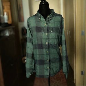 Soft Flannel Long Sleave Peau de Loup